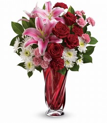 V200A Teleflora's Swirling Beauty Bouquet 